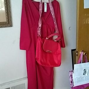 Dress and purses